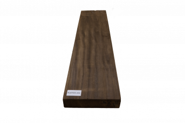 Preview: Body Paulownia, für 2-tlg., grainmatched, Choco, Einzelstück #032